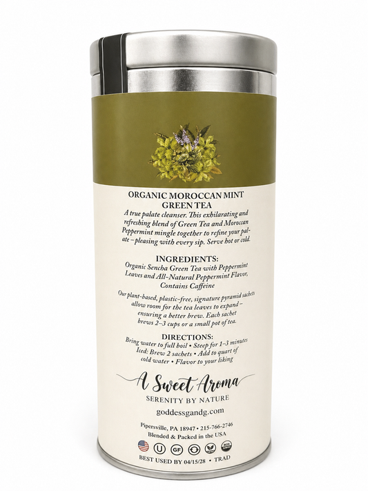 Organic Moroccan Mint Green Tea