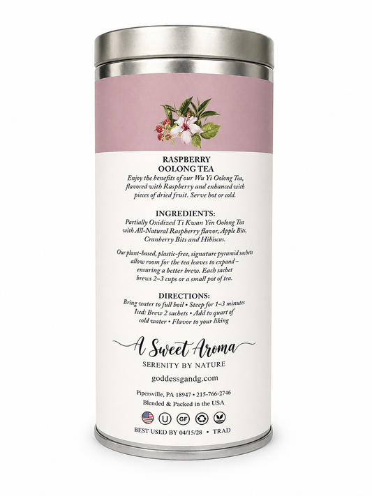 All Natural Raspberry Oolong Tea