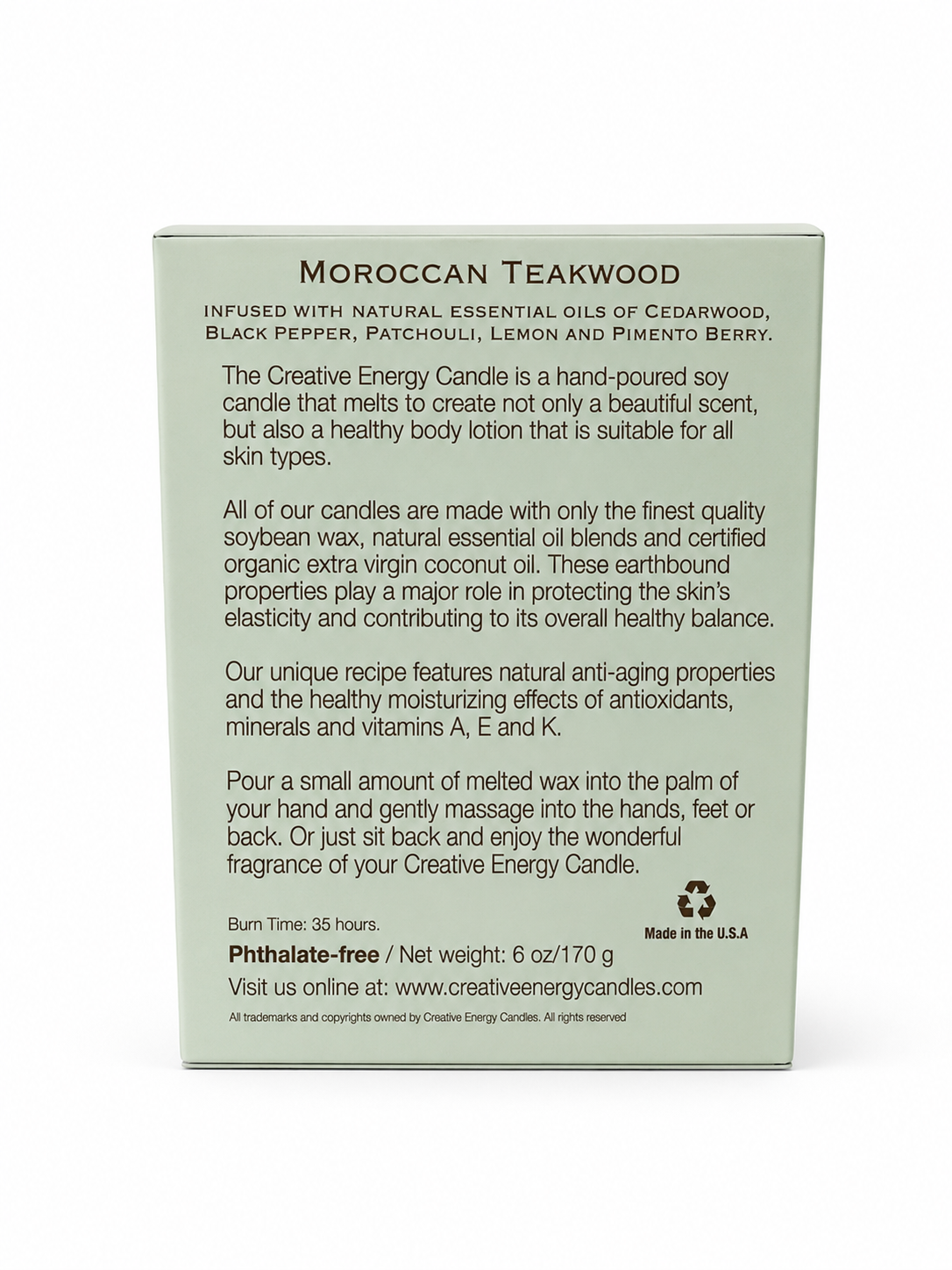 Moroccan Teakwood Lotion Candle