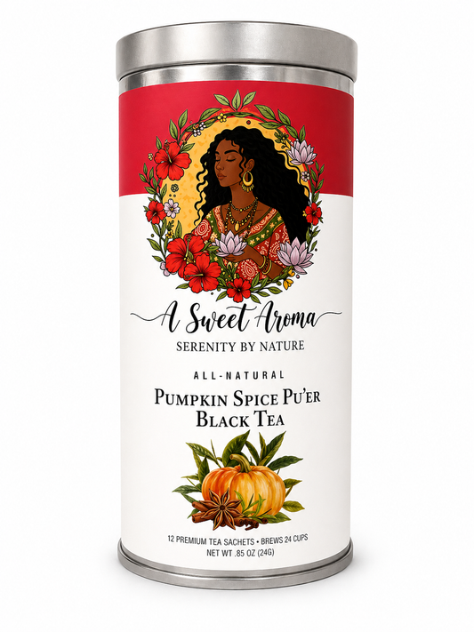 All Natural Pumpkin Spice Pu'er Black Tea
