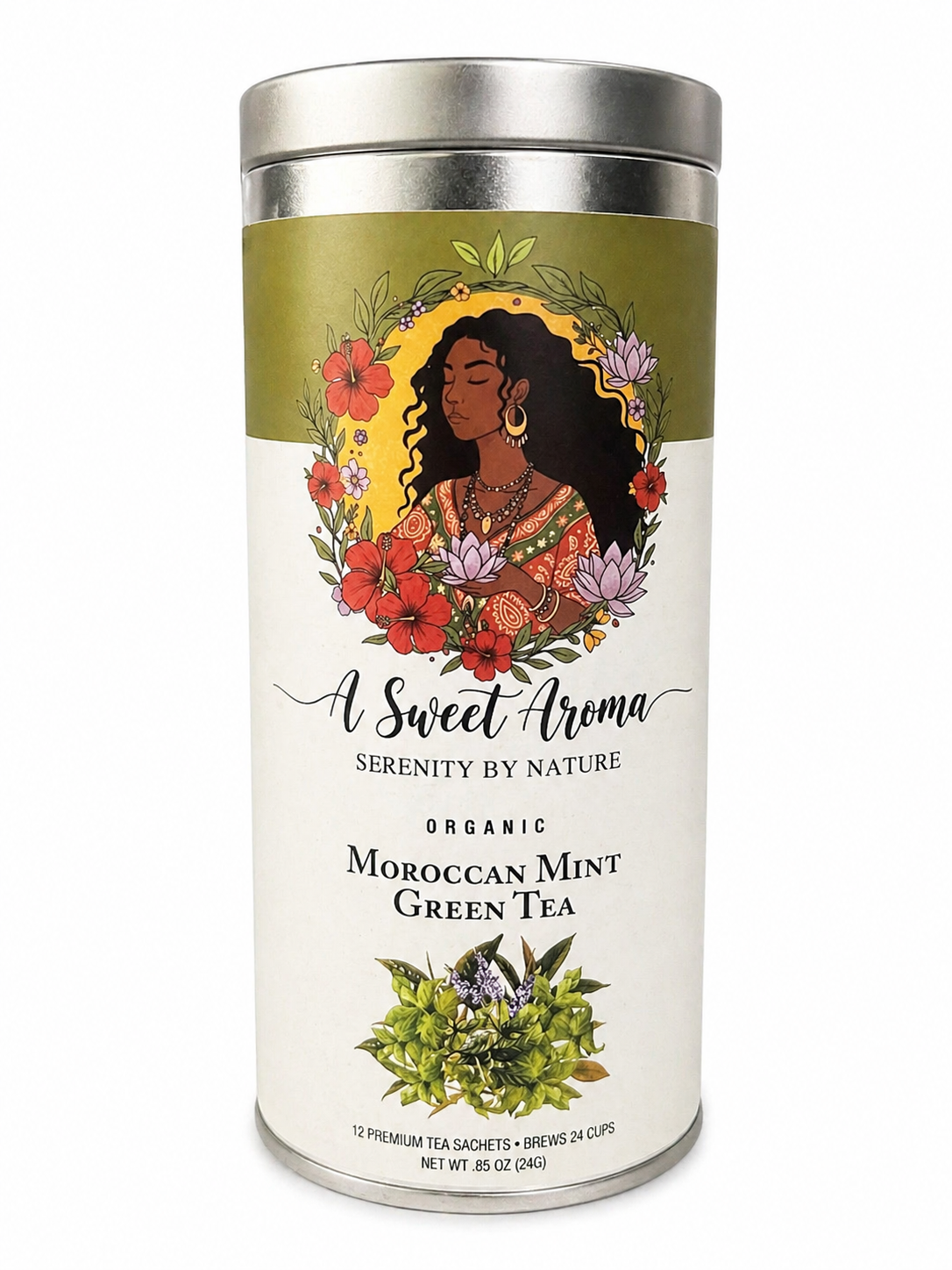 Organic Moroccan Mint Green Tea