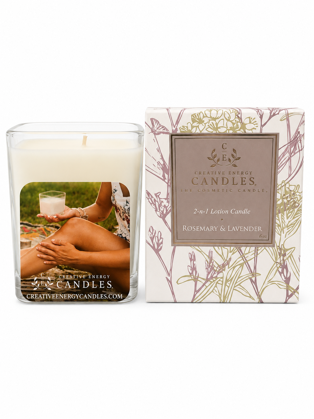 Rosemary & Lavender Lotion Candle