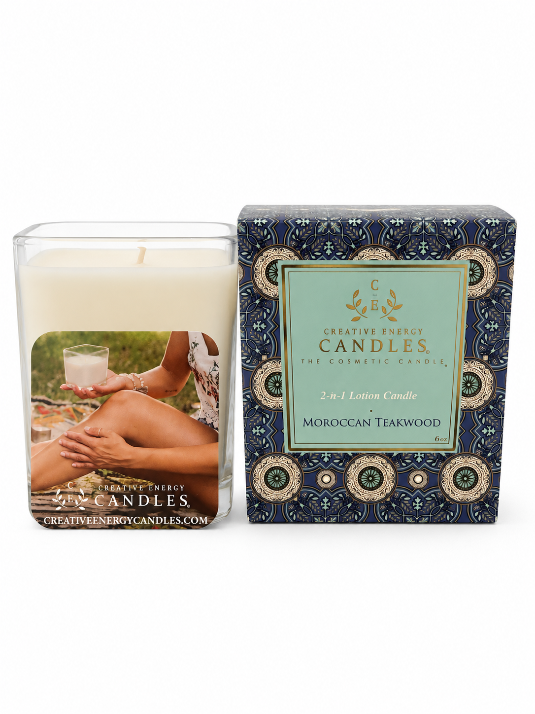 Moroccan Teakwood Lotion Candle