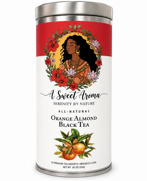 All Natural Orange Almond Black Tea
