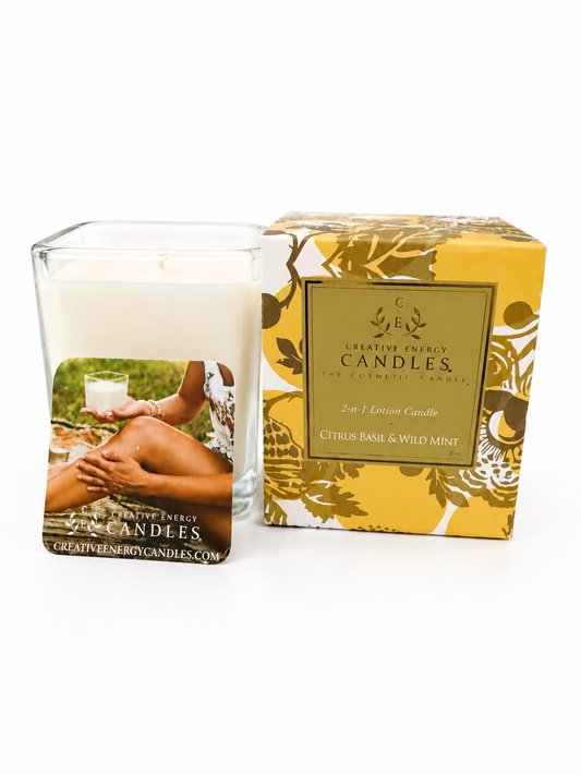 Citrus Basil & Wild Mint Lotion Candle